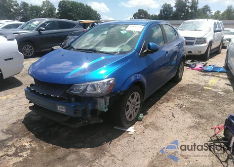 2017 Chevrolet Sonic Ls Auto from USA, damaged, VIN 1G1JB5SH1H4135659